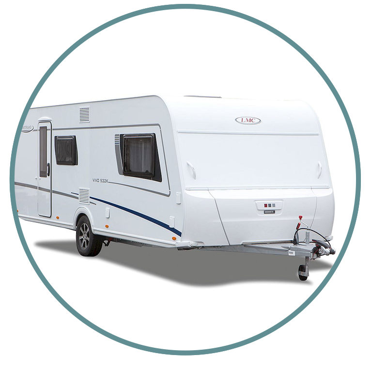 Nieuwe caravan van Coppelmans